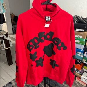Red and Black Men's Sweater